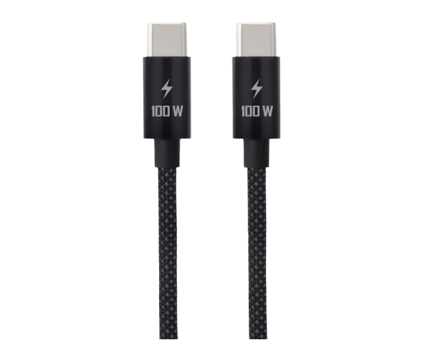 Silver Monkey Kabel Core USB-C - USB-C 100W 2m czarny - 1568844 - zdjęcie